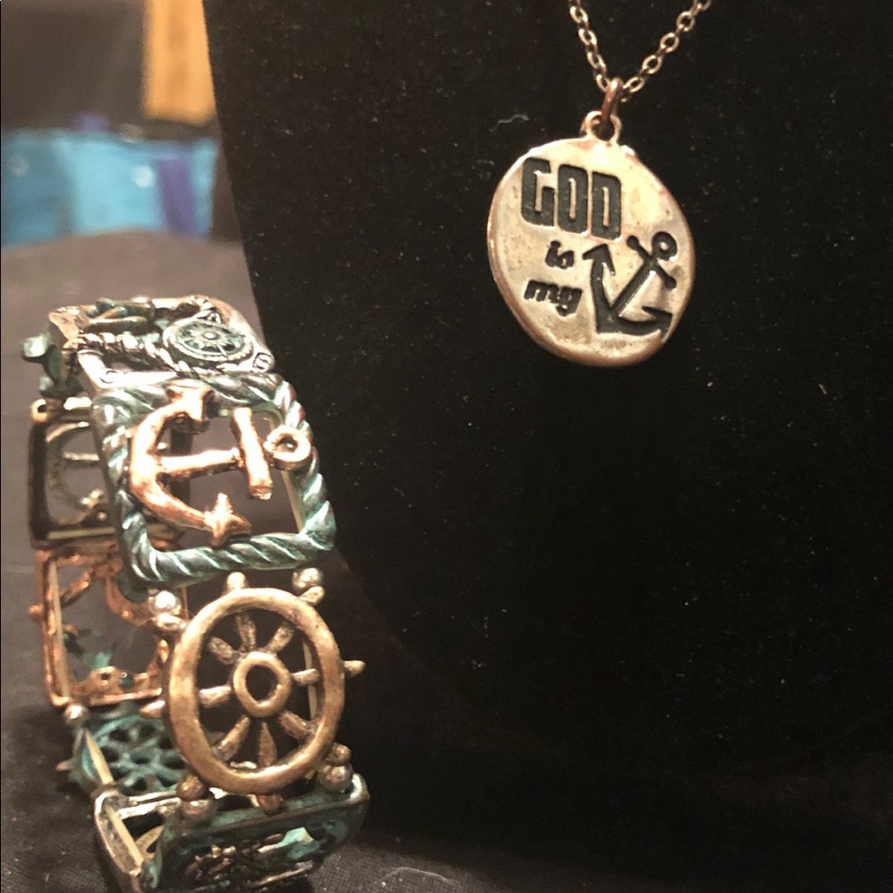 Necklace and bracelet